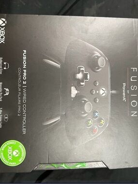 PowerA Fusion Pro 2 Wired Controller for Xbox/PC - Black